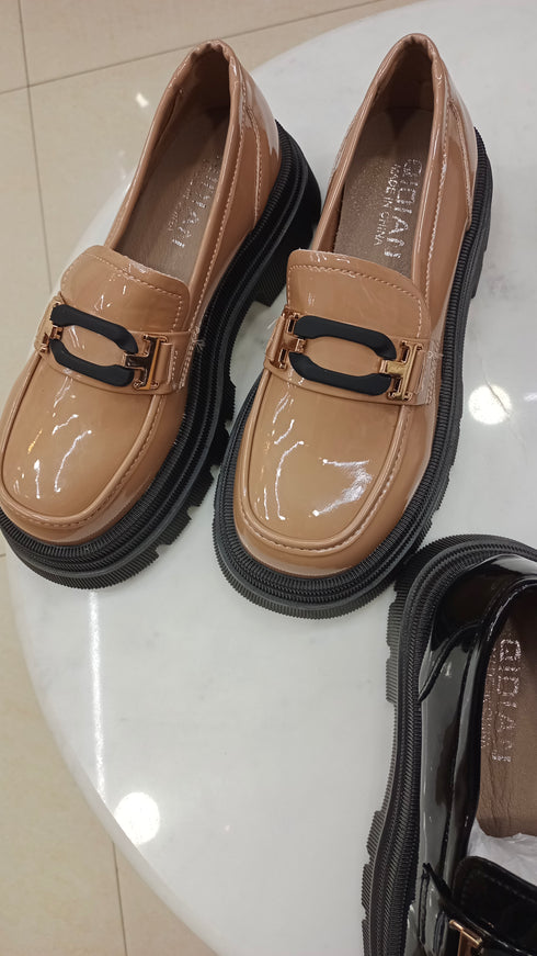 Thick Chunky Platform Loafers